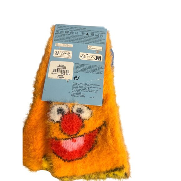 Primark X Sesame Street Bert Ernie Cozy Socks 2 Pairs Recycled Nylon Fuzzy NEW - Picture 3 of 4